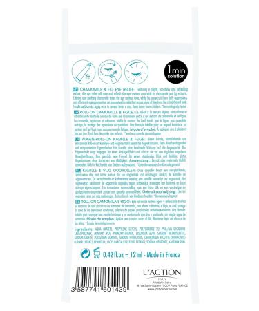 LAction Paris Chamomile & Fig Eye Relief - Soothing Eye Treatment | Shop Internationally - Buy Online on GoSupps.com