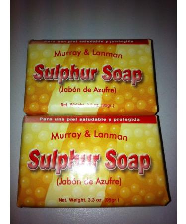 M & L Sulphur Soap Set of 2