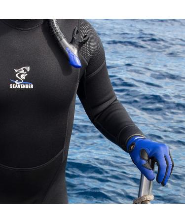 Seavenger Abyss 1.5mm Neoprene Diving Gloves X-Large - Ebony Black - Buy Online on GoSupps.com