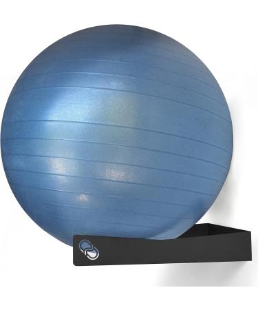 Meollo Wall Bracket for Pilates & Yoga Ball | 100% Carbon Steel | Fitness & Physiotherapy | Ideal for Pregnant Women - Blue - Buy Online on GoSupps.com