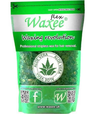 Professional Complete Waxing Kit with Film Hard Wax Heater, After Wax Oil, Spatulas, and WAXEE FLEX 500g Stripless Wax - Buy Online on GoSupps.com