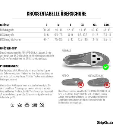 GripGrab Arctic Lined Winter Racing Bike Overshoes XL (44/45) - Waterproof Windproof Thermal Protection - Extreme Warmth for Cold Weather Cycling - Buy Online on GoSupps.com