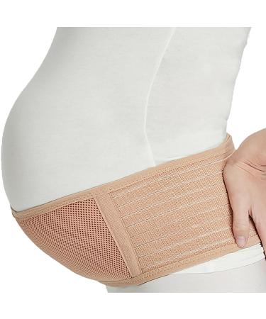 Neotech Care Adjustable Maternity Belt - Light and Breathable Pregnancy Belly Support Band - Beige X-Large Size - Buy Online on GoSupps.com