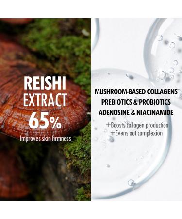 VEGREEN Skin Barrier Reishi Face Serum | Hydrating Korean Moisturizer with Mushroom Extracts & Lactobacillus - Glass Skin Serum for All Skin Types - 1.69 oz - Buy Online on GoSupps.com