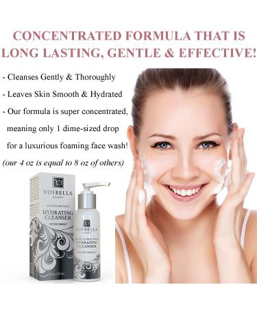 VOIBELLA BEAUTY Neck Cleansing and Firming Combo - Hydrating Cleanser + Neck Firming Cream for Men and Women for Hydrating and Smoothing Skin - Buy Online on GoSupps.com