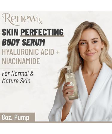 RENEW RX Hyaluronic Acid + Niacinamide Body Serum Deep Hydration Skin Care Skin Perfecting Serum Vegan Skincare 8 fl oz - Buy Online on GoSupps.com