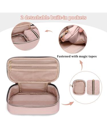 YARWO Diabetic Travel Case - Blood Glucose Monitor & Insulin Syringe Storage Bag Dusty Rose | Best Diabetes Supplies Organizer - Buy Online on GoSupps.com