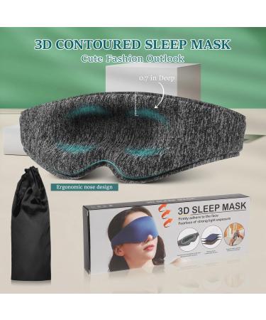 Buy Healvian Sleep Eye Mask - Ultimate Light Blocking Eye Mask for Restful Sleep | International Shipping Available - Buy Online on GoSupps.com