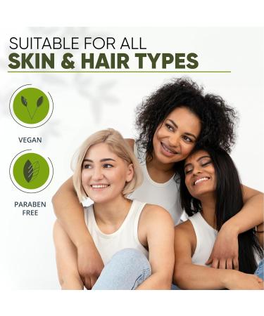 Organic Aloe Vera Gel 200ml - 98% Natural for Hair, Face & Body. Cooling, Soothing, Moisturizing - Buy Online on GoSupps.com