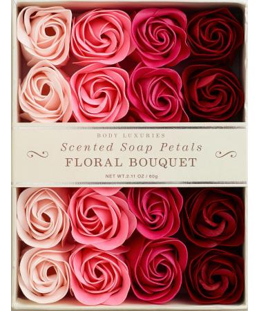 Floral Rose Petal Soaps