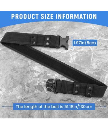 Buy Asinfter Adjustable Security Combat Belt | Heavy-Duty Tactical Gear for Police & International Shipping - Buy Online on GoSupps.com