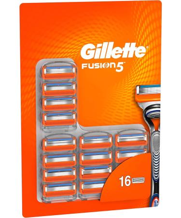 Gillette Fusion5 Razor 16 Pieces - Premium Shaving Kit for a Smooth Finish | International Shipping Available - Buy Online on GoSupps.com