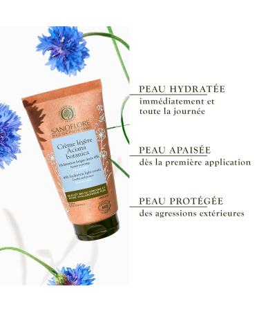 Sanoflore Aciana Botanica Cleansing Foam & Light Moisturizer - Bio-Aciana Botanica 150ml & 50ml | International Shipping Available - Buy Online on GoSupps.com