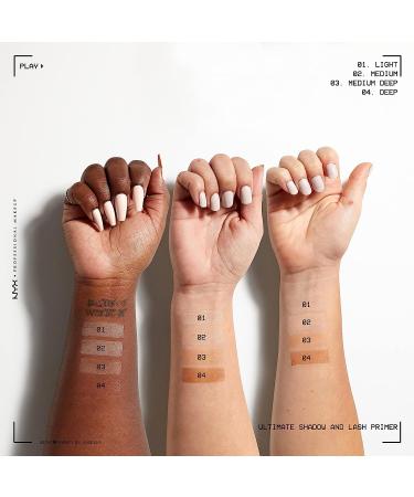 NYX Ultimate Shadow & Liner Primer - Light 01 | Eyeshadow & Eyeliner Primer - 1 Count - Buy Online on GoSupps.com