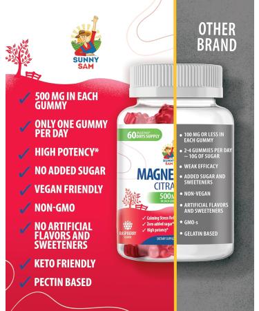 Magnesium Gummies 500mg & Iron Gummies for Adults - Iron Vitamins with Vitamin C - Buy Online on GoSupps.com