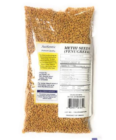 Rani Fenugreek Seeds Whole 7oz (200g) - All Natural, Vegan, Non-GMO | Indian Origin for Cooking & Ayurvedic | Gluten-Friendly - Buy Online on GoSupps.com
