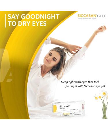 Siccasan Intensive Dry Eye Gel with Carbomer and Dexpanthenol - 10g Pack - Relief for Dry, Irritated Eyes - Buy Online on GoSupps.com