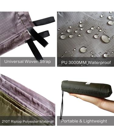 ACENILEN Waterproof Tent Footprint | Lightweight Camping Tarp for Backpacking, Hiking, Beach | 1-4 Person Ground Sheet Mat - Buy Online on GoSupps.com