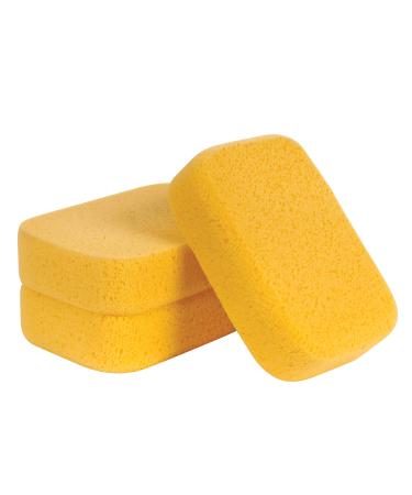 QEP 70005Q-3VP XL Grouting Super Sponge, 3 Pack , Yellow