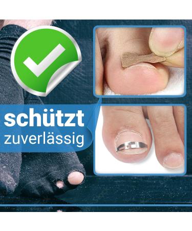8x Self-Adhesive Toe Bandage 1.5cm - Elastic & Cohesive Rinki Quick Bandage for Small Toes - Fix & Connect - 8-Pack - Buy Online on GoSupps.com