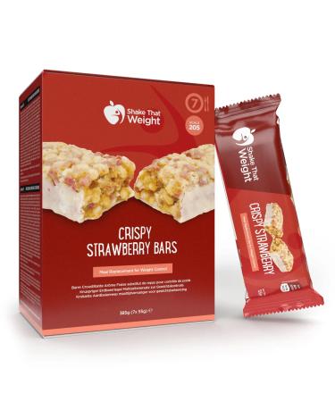 7x Crispy Strawberry Diet Meal Replacement Bars - Shake That Weight Crispy Strawberry 7