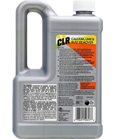 CLR Cleaner Kit - Calcium Lime Rust Remover with Microfiber Towel Grout Brush & Dual-Sided Scrub Pad for Effective Bathroom Kitchen & Toilet Cleaning - International Shipping Available - Buy Online on GoSupps.com