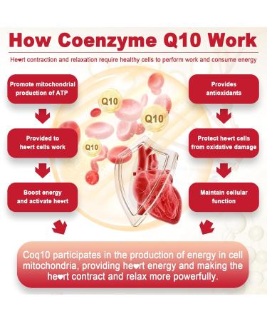 Sugar Free CoQ10 Gummies 250MG | High Absorption Coenzyme Q10 Magnesium Glycinate & Niacin | Heart Health & Energy Support | 60 Count - Buy Online on GoSupps.com