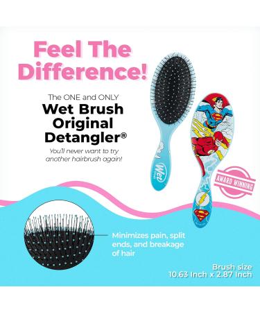 Wet Brush Original Detangler Justice League - Superman & Flash - Buy Online on GoSupps.com