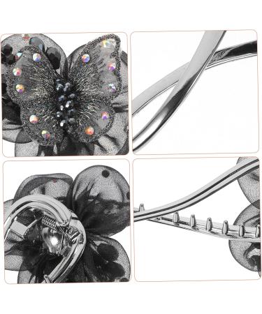 Angoily Headgear Girls Hair Clips Hair Barrettes for Thick Hair Butterfly Hair Barrettes Headwear for Women Tiara Hair Pin Banana Hair Clips for Women Alloy Women's Butterfly Clip French - Buy Online on GoSupps.com