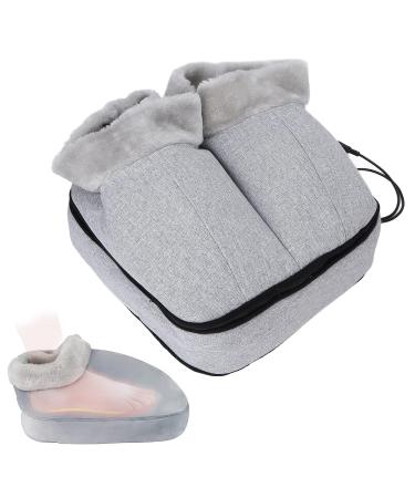 Premium Heated Foot Warmer & Massage Device - Pain Relief for Plantar Fasciitis | Adjustable Electric Foot Warmers for Stress & Muscle Relief - Buy Online on GoSupps.com