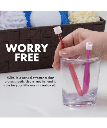 Brilliant Toothpaste Gel by Spry with Xylitol Fluoride Free Mint Free Safe If Swallowed Natural Original 3 oz 2pk Original 3 Fl Oz (Pack of 2) - Buy Online on GoSupps.com