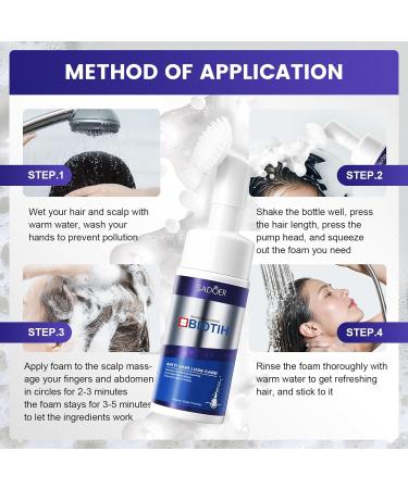 150ml Essence de Soin de Cheveux Mousse G n rique per r duire la fragilit Des Pour des plus pais et plus volumineux Pour Anti Chute Cheveux Femme et Homme Favorise la Pousse des Cheveux Plus pais - Buy Online on GoSupps.com