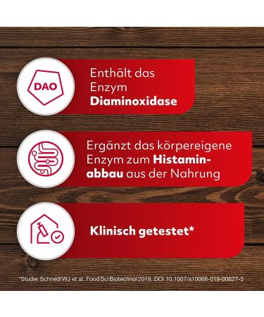 Daosin DAO-Enzyme Supplements - 30 Gastrointestinal Tablets for Histamine Support | International Shipping Available - Buy Online on GoSupps.com