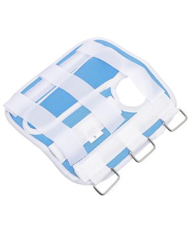 Strap Spica Support Brace Thumb Support Splint Wrist Forearm Splint Arm Sling Support Thumb Splint Wrist Band Wrist Stabilizer Arm Support Brace Cloth Sports 17.5X17.5cm Blue R