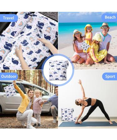 Zocipro 3 Piece Wetbag Fabric Diapers | Reusable Wet & Dry Diaper Bags for Travel Beach & Pool | Eco-Friendly Toddler Solutions - Buy Online on GoSupps.com