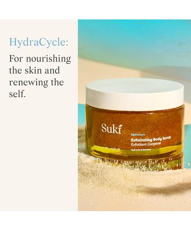 Suki Exfoliating Body Scrub with Calendula Oil & AHA - Hydrating Sugar Scrub 6.09 Oz for Deep Cleaning | International Shipping Available - Buy Online on GoSupps.com