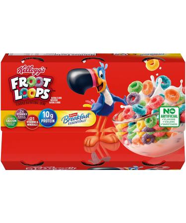 Carnation Breakfast Essentials Kelloggs Nutritional Drink Froot Loops 8 Fl Oz - Pack of 2 and 6 - Buy Online on GoSupps.com