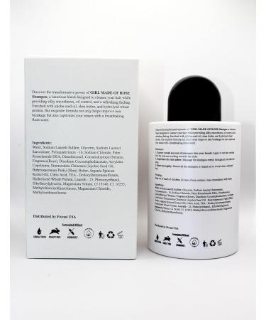 Girl Made of Rose Shampoo - Nourishing & Fragrant Hair Care | International Shipping Available - Buy Online on GoSupps.com