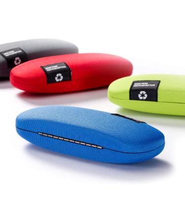 FEFI Hardcase Glasses Case - Eco-Friendly Fabric Cover from Recycled PET Bottles - Red | International Shipping - Buy Online on GoSupps.com