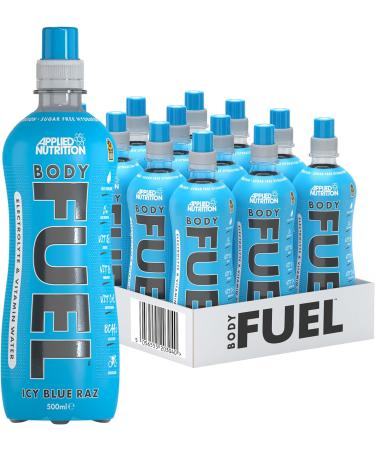 Applied Nutrition BodyFuel Electrolyte Water 12 Pack - BCAAs & Vitamins for Fast Hydration - Icy Blue Raz - Buy Online on GoSupps.com