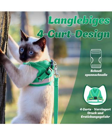 Supet Cat Dishes & Soft Vest for Kittens & Chihuahuas - Lime Green | International Shipping - Buy Online on GoSupps.com