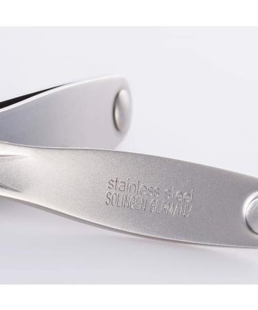 Germanikure 3pc Travel Manicure Set - Handmade in Solingen Germany, FINOX Stainless Steel Tools, Fingernail & Toenail Clippers, Glass Nail File in Leather Case - Buy Online on GoSupps.com