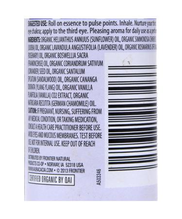 Aura Cacia 3rd Eye Chakra Roller - Insightful Aromatherapy Blend - Buy Online on GoSupps.com