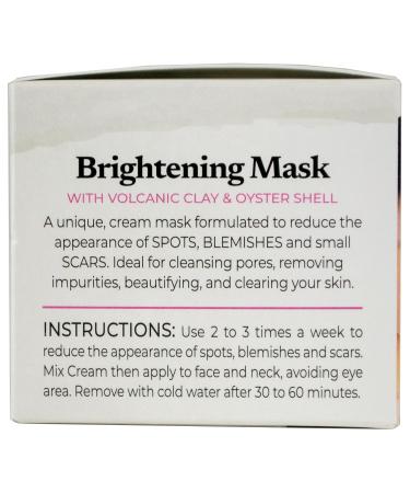 Concha Nacar Crema Aclarante No.3 Brightening Mask 3 oz - Reduce Spots & Scars | Skin Brightening Cream for Face | 3 Ounce - Buy Online on GoSupps.com