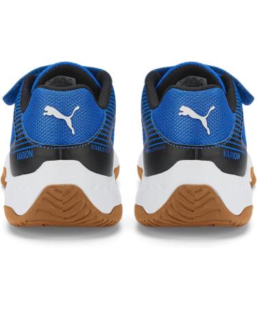 PUMA Unisex Kinder Varion V Jr Hallenturnschuh 28 EU - Puma Royal & White Gum | International Shipping Available - Buy Online on GoSupps.com