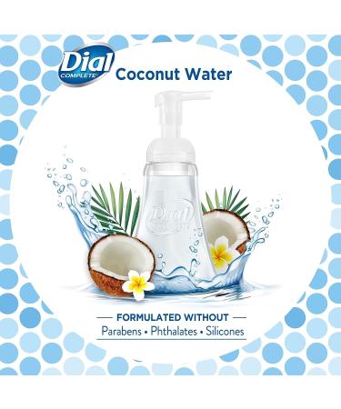 Dial Complete Antibacterial Foaming Hand Wash, Coconut Water, 7.5 Fl Oz - Original Scent - Buy Online on GoSupps.com