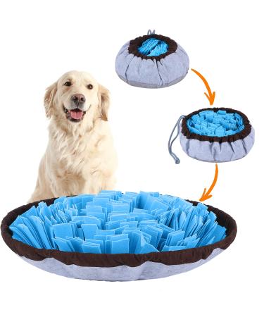 PET ARENA Adjustable Snuffle mat for Dogs, Dog Puzzle Toys, Enrichment Pet Foraging mat for Smell Training and Slow Eating, Stress Relief Interactive Dog Toy for Feeding, Dog Mental Stimulation Toys