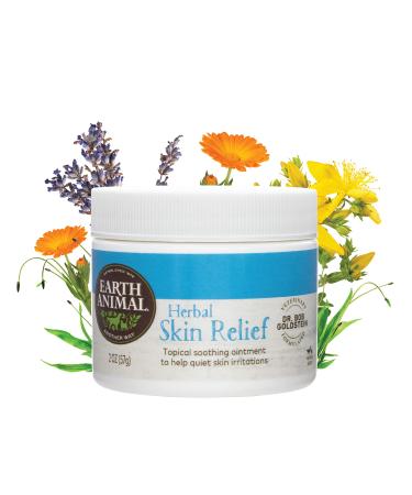 Earth Animal Herbal Balm, Skin and Paw Soother for Dogs and Cats, 2 Ounce - Cat & Dog Itch Relief - Buy Online on GoSupps.com