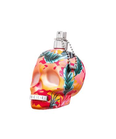 To Be Exotic Jungle For Woman By Police - Summery Floral Scent - Housed In A Botanical Decorated Bottle - Tart-Sweet Fruits And Floral Notes With Soft Vanilla-Suede Base - 2.5 Oz EDP Spray