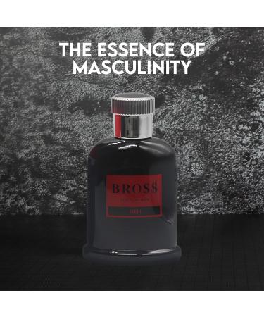 Bross Just Black's Cologne Bold & Sophisticated Scent Perfume for Men With Citrus Spice And Woody Notes Long Lasting Fragrance For All Occasions Bross Just Black 3.4 Fl Oz (Pack of 1) - Buy Online on GoSupps.com